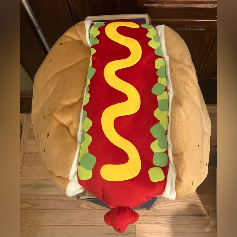 Hot dog Halloween costume for dogs